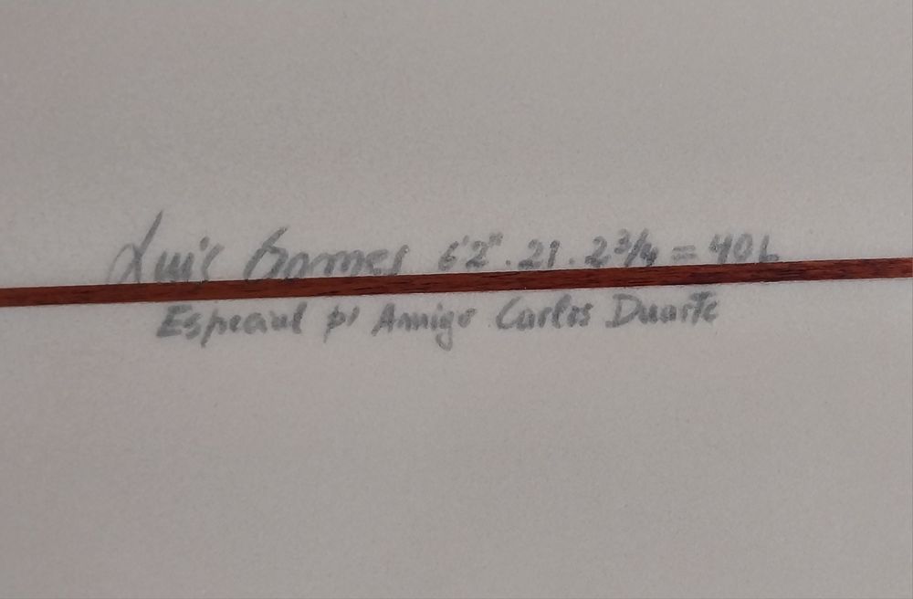 Koala Surfboards Single Fin 6'2"+Quilha Futures Fins Gerry Lopez 7.75