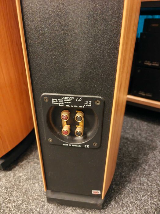 JAMO 7.6 znakomite kolumny podłogowe ! Made in Denmark d570