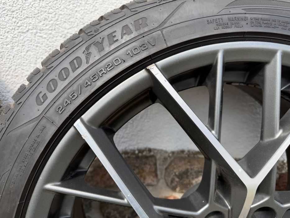 Koła felgi 20’Borbet BMW Tesla 5x120 zima 245/45/20