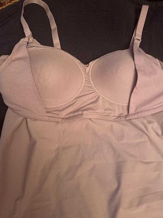 футболка та майка для вагітних (до та після) H&M,  L