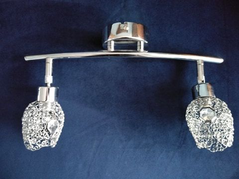 Żyrandol z kryształami