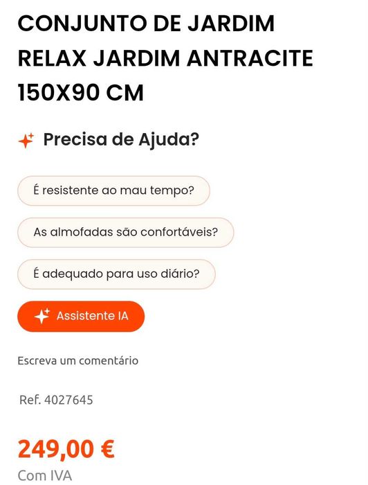 Conjunto mesa jardim exterior