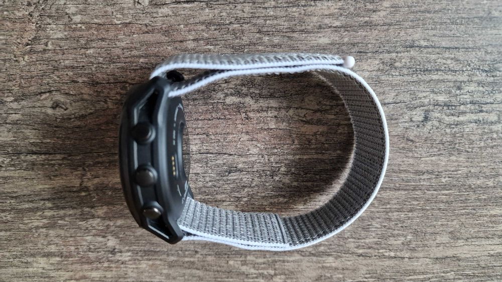 Nylonowy pasek 26 mm do zegarka smartwatch jasnoszary Łódź Nowosolna