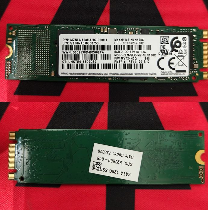 Dysk SSD m2 sata 128gb Samsung