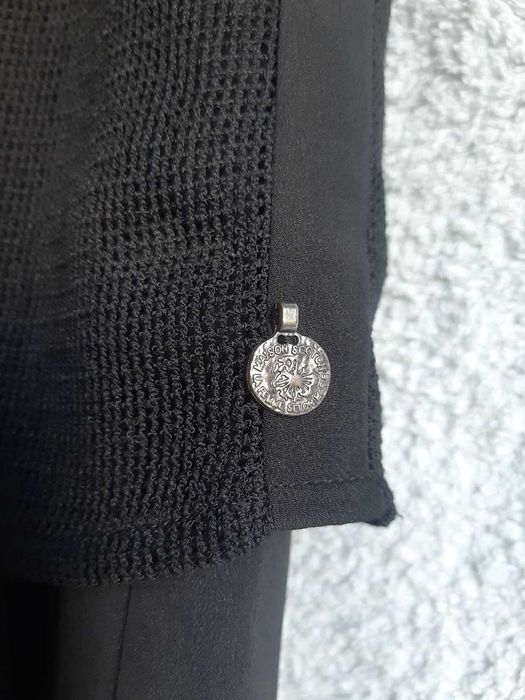 Czarna, alternatywna sukienka, Maison Scotch, r. XS/S