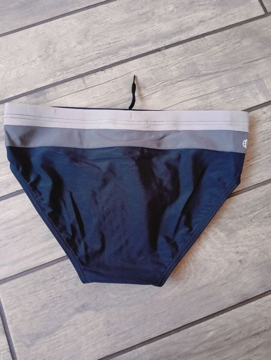 Kąpielówki męskie, slipy kąpielowe Adidas Block Trunk, r. S