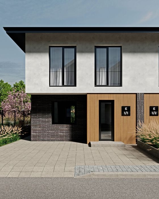 Дуплекс, будинок 98,31 м2 Білогородка