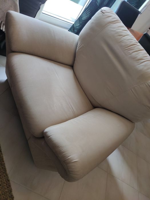 Alerta - Cachemira Sofá 3 lugares com cama + Sofá 1 lugar