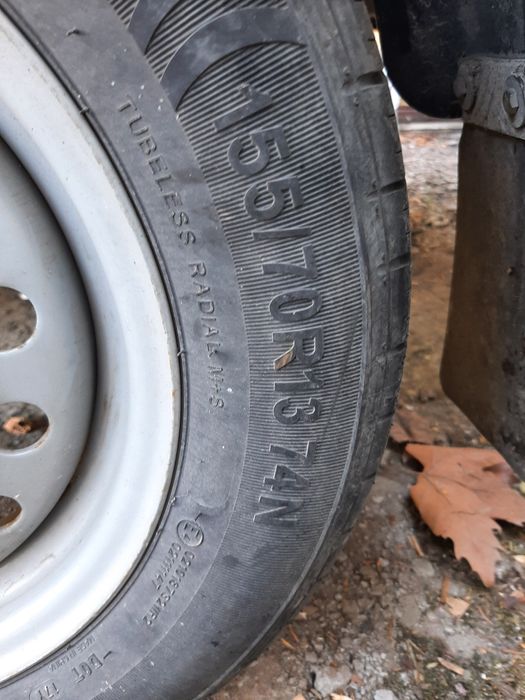 Opony lato na alufelgach 175/70 R13