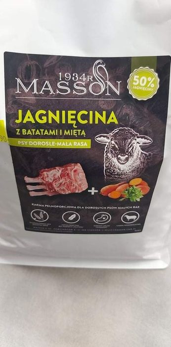 Karma Monoproteinowa Dla Dorosłych Psów Małych Ras 2kg Masson
