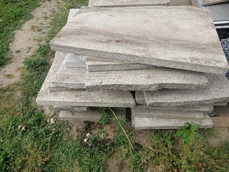 Płyty granitowe płomieniowane 5cm