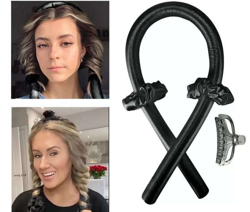 Мякі бігуді коричневі