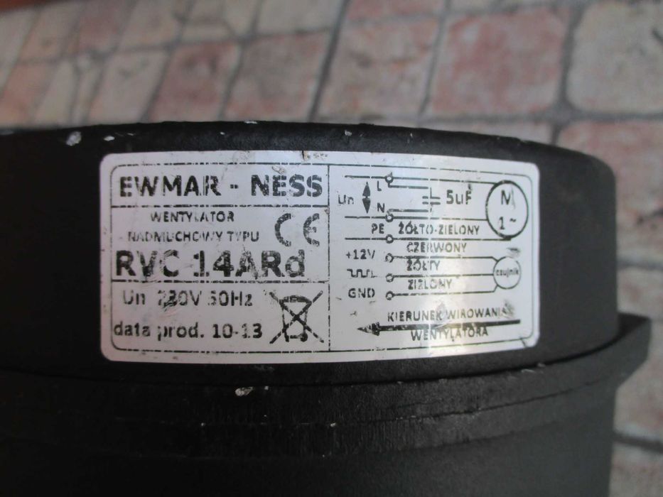 Dmuchawa do pieca CO DEFRO