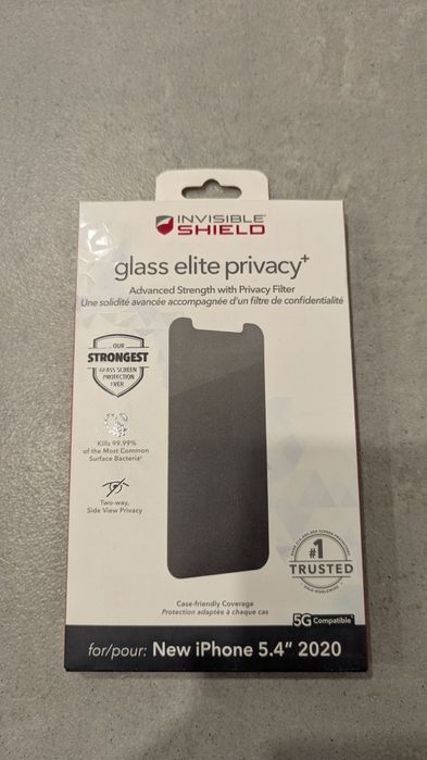 Захисне скло Zagg invisible shield для iPhone 12 mini