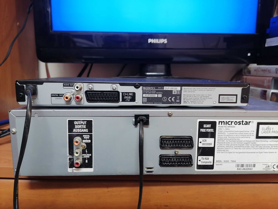 Magnetowid VHS Micromaxx MR9064 HI-FI stereo COMBO  DVD SONY