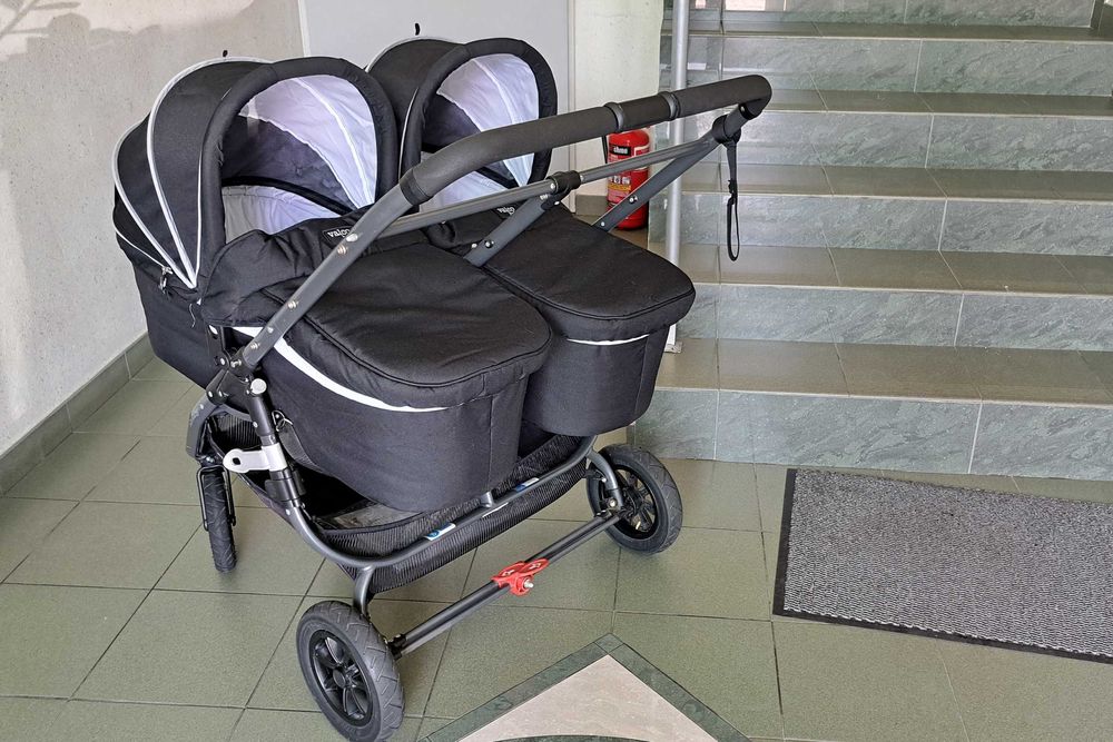 Wózek dla bliźniąt 2w1 KOMIS