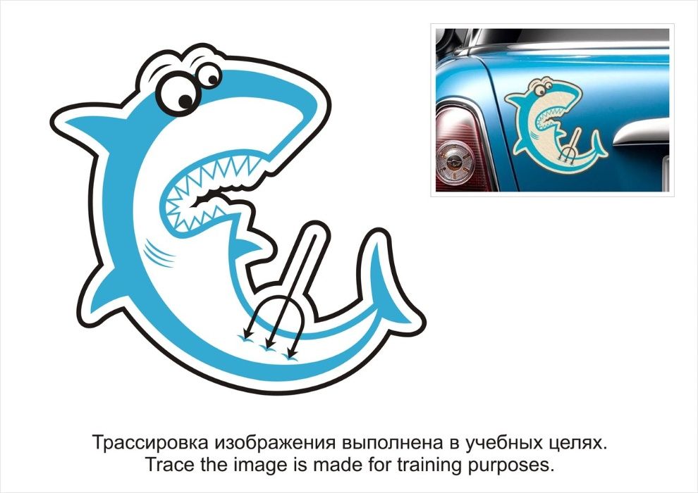 Отрисовка в векторе (векторизация изображения)