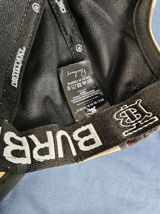 Czapka z daszkiem unisex Burberry kolory damska męska regulowana premium