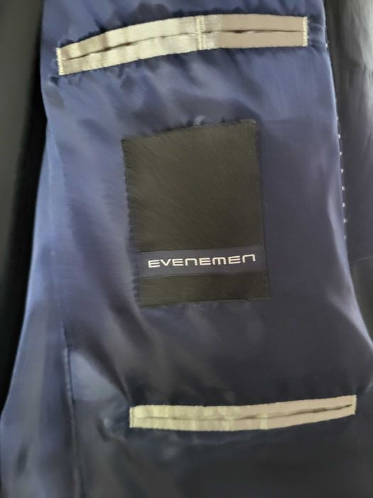 Garnitur ślubny smoking czarny 52/176