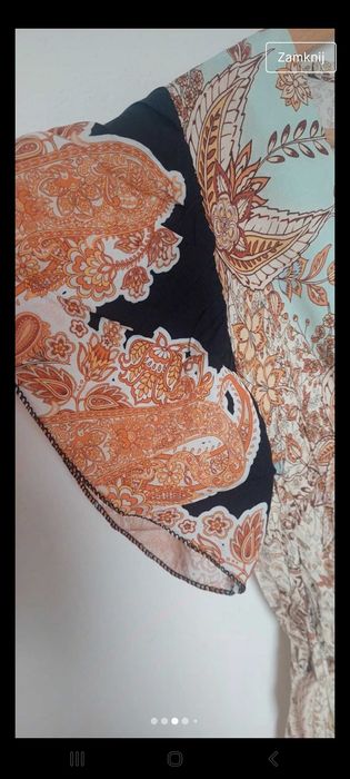 Sukienka wloska w piekne pastelowe kolory