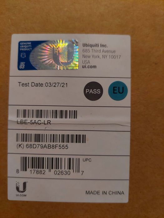 Ubiquiti (LBE-5AC-LR) LiteBeam 5AC Long-Range