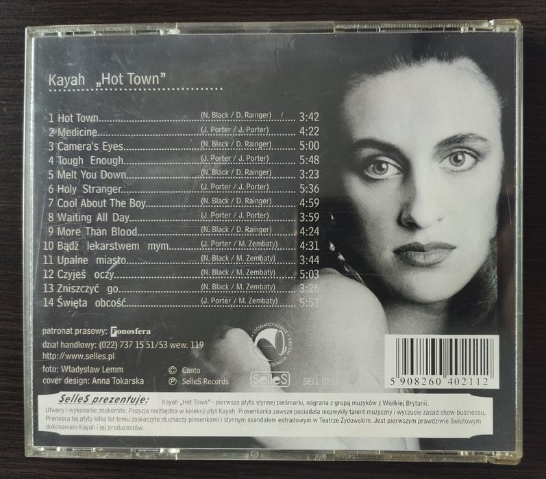 KAYAH "Hot Town" album CD unikat stan IDEALNY + gratis singiel