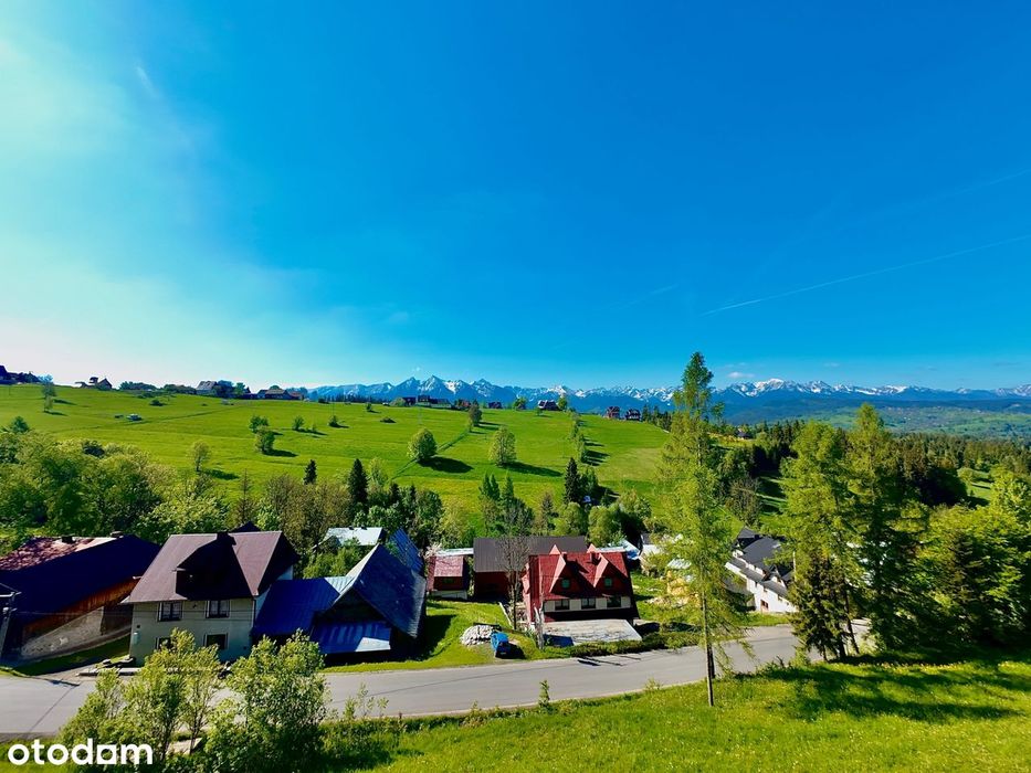 Działka budowlana z widokiem na Tatry w Rzepiskach