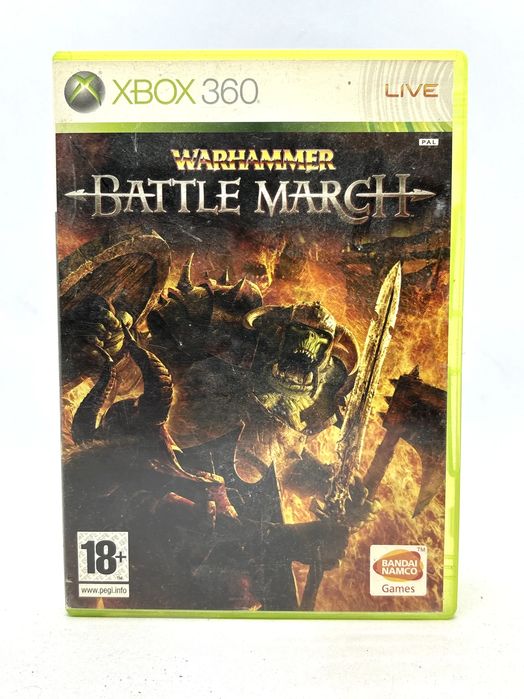 Warhammer Battle March Xbox 360 Po Angielsku