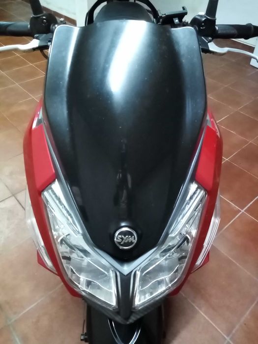 Mota SYM JET 14 Baixo consumo