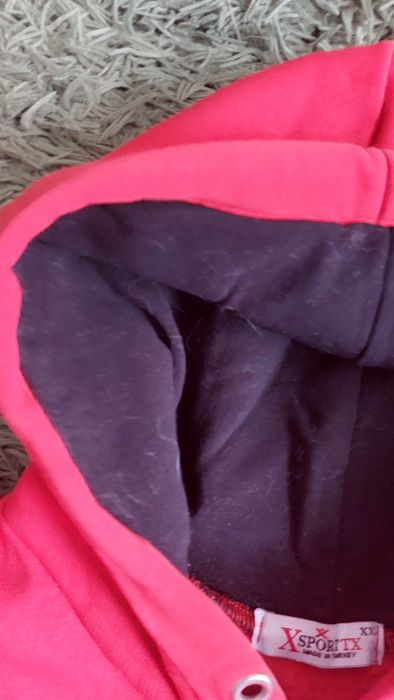 Красный худи Puma