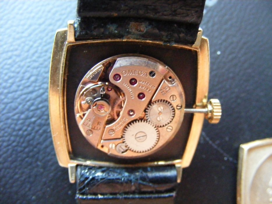 14k Zlota Omega Kostka Mechaniczna !