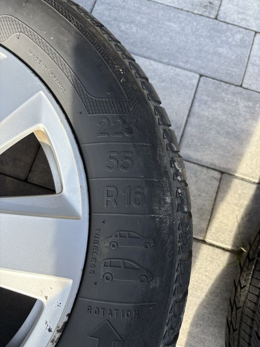 Oryginalne koła zimowe Audi 16” 225/55/16