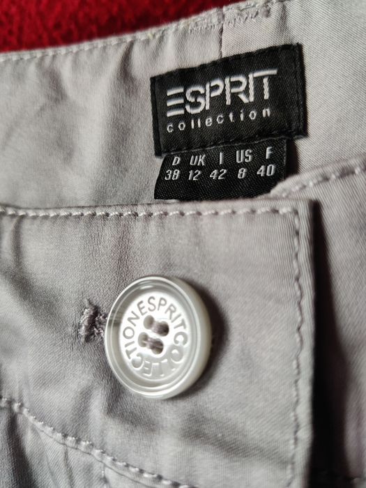 Spodnie damskie szeroka nogawka Esprit