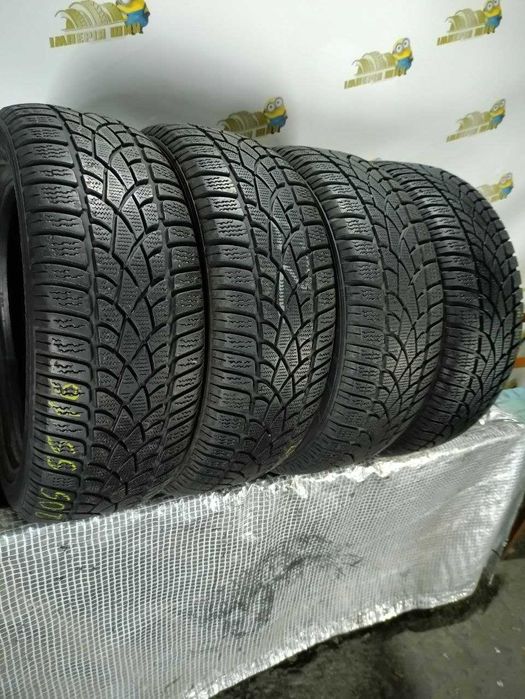 Шини Dunlop 205/55R16. 4шт. Зима 2023р (0722)