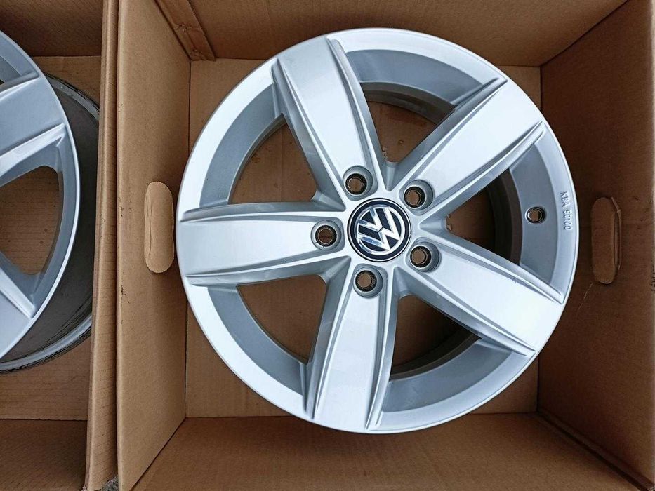 Oryginał felgi 16cali Vw T-Roc Golf Touran Cady CORVARA nr6036