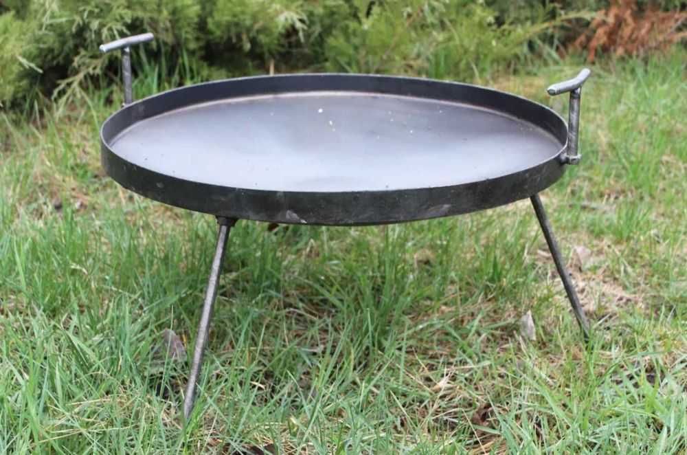 Сковородал из диска бороны. Жаровня сковородка дисковая. Крышка. Чехол