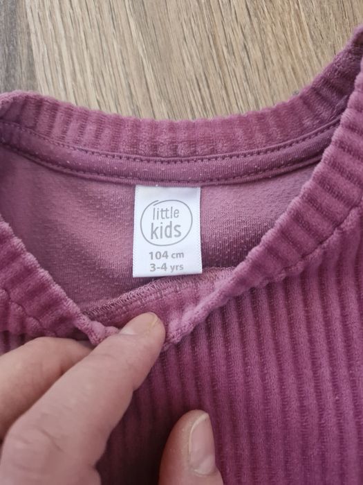 Bluza z weluru, roz.104