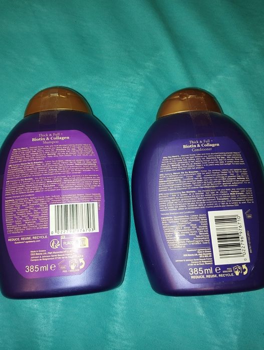 Ogx biotin collagen, nowe