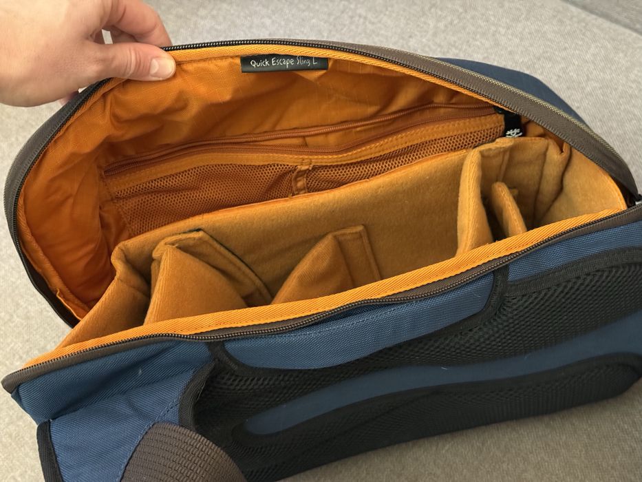 Фоторюкзак Crumpler quick escape sling L синий