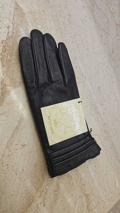 Damskie rękawiczki skórzane WITTCHEN r. L NOWE