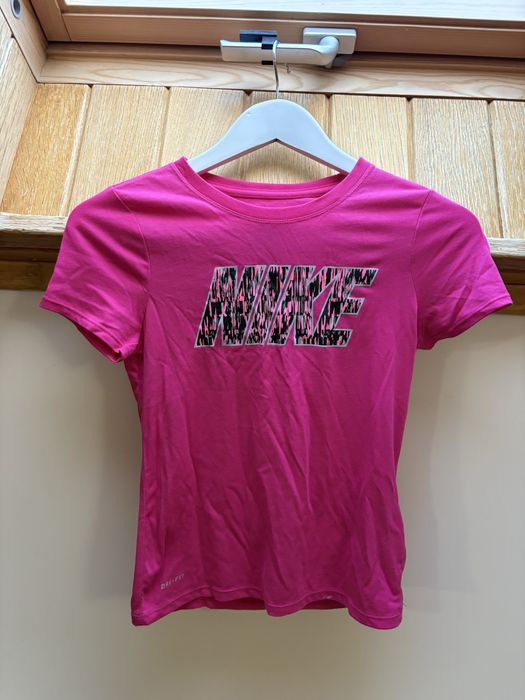 T-shirt de desporto rosa choque como nova