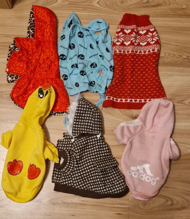 Ubrania kurtka sweter dla małego psa