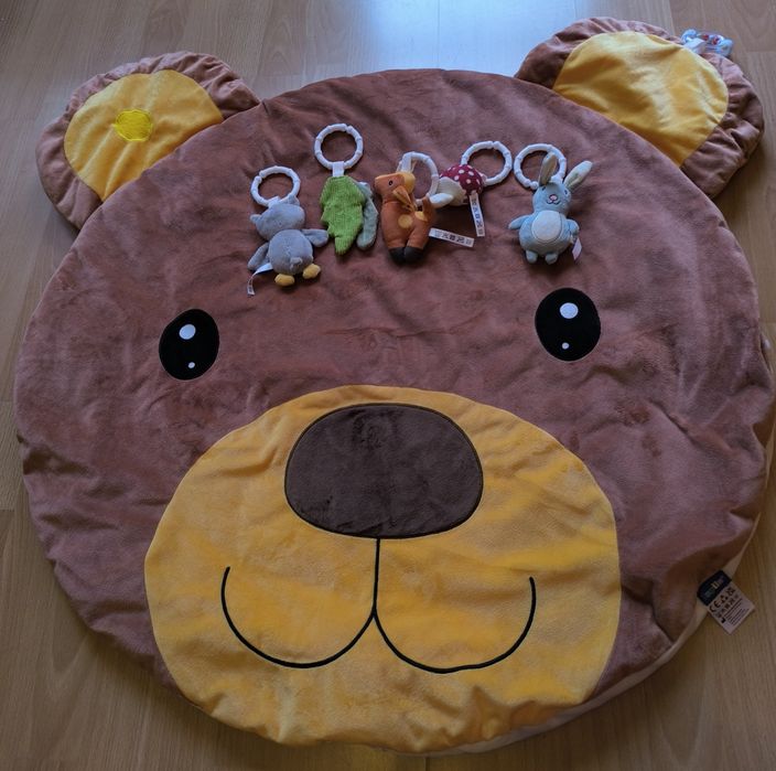 Mata edukacyjna dla niemowląt miś