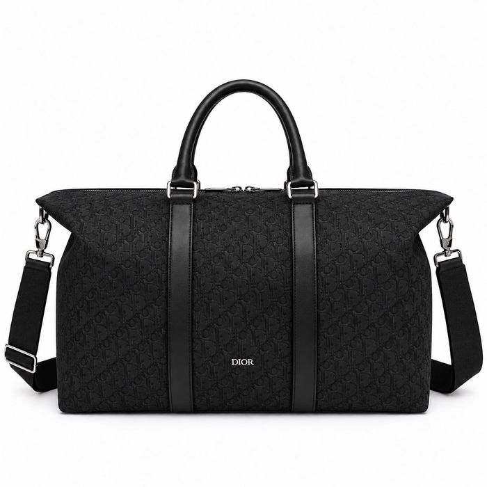 Спортивна Сумка Dior Monogram Чорний Сірий Бежевий 2026, спортивна сумка діор, спортивная сумка диор