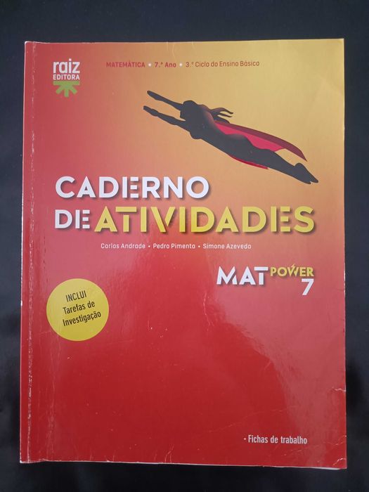 Conjunto de 8 cadernos de atividades - 7º ano