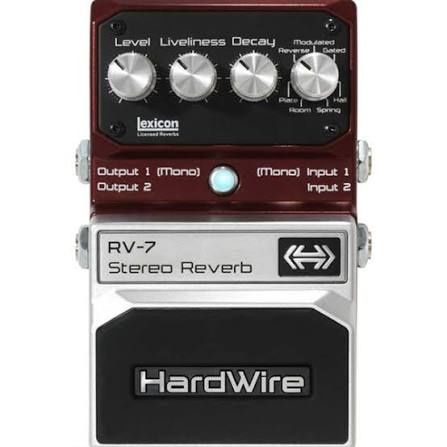 Digitech rv 7 reverb stereo