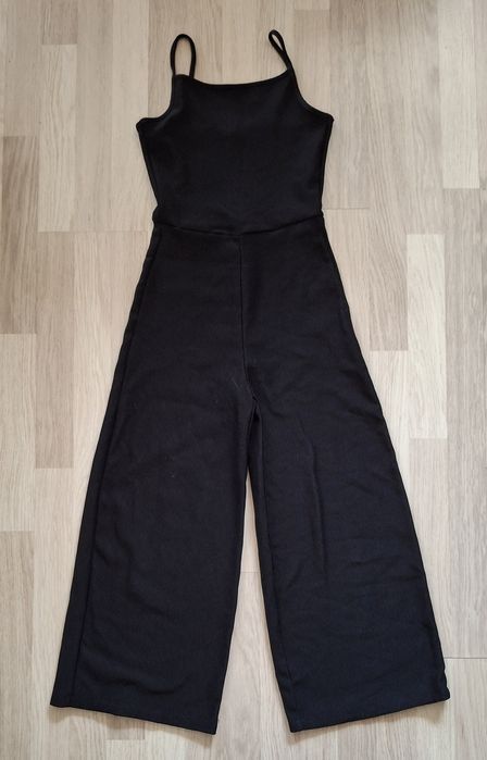 Kombinezon długi czarny