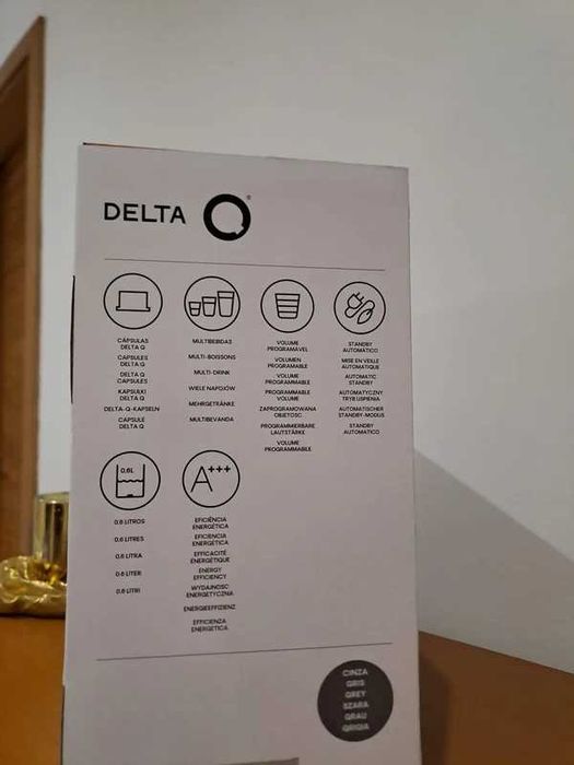 Máquina de Café Delta Q Qool Mini – NOVA, selada e com garantia