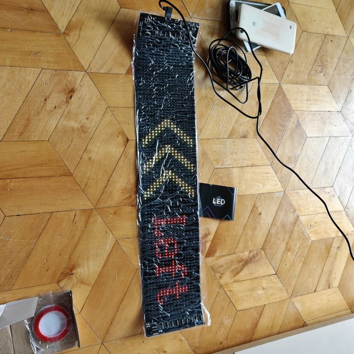 Panel LED na reklamę