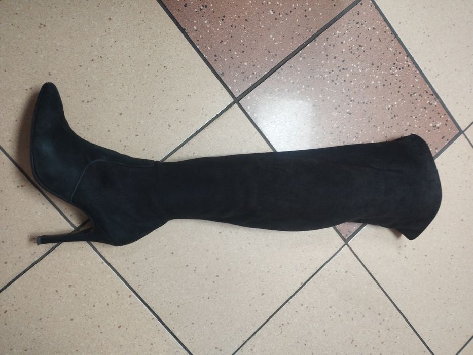 Zamszowe Kozaczki Prima Moda